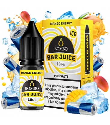 Mango Energy Ice 10ml - Bombo Bar Juice