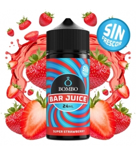 Aroma Super Strawberry Sin Frescor 24ml/120 (Longfill) - Bombo Bar Juice