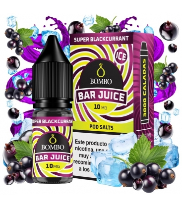 Super Blackcurrant 10ml - Bombo Bar Juice