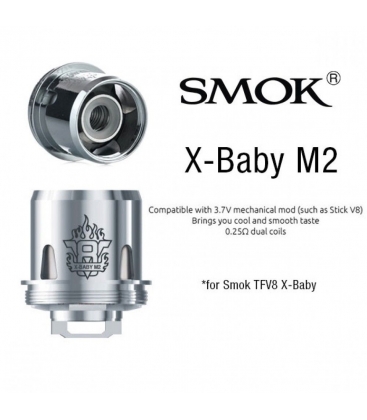 X-BABY M2 COIL 0.25OHM - SMOK