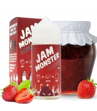 Strawberry 100ml TPD - Jam Monster