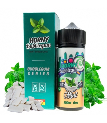 Mint Bubblegum 100ml - Horny Flava