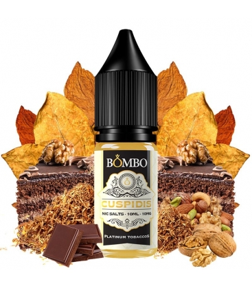 Cuspidis 10ml - Platinum Tobaccos Nic Salts by Bombo
