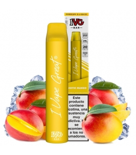 Pod desechable Exotic Mango 800puffs - IVG Bar Plus