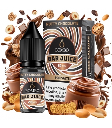 Nutty Chocolate 10ml - Bombo Bar Juice