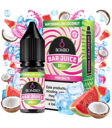 Watermelon Coconut Ice 10ml - Bombo Bar Juice