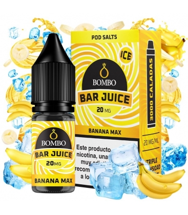 Banana Max Ice 10ml - Bombo Bar Juice