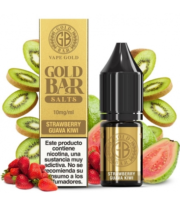 Strawberry Guava Kiwi 10ml - Gold Bar Salts