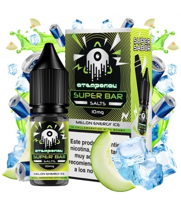 Melon Energy Ice 10ml - Atemporal Super Bar Salts by The Mind Flayer