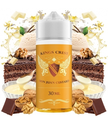 Aroma Don Juan Custard 30ml (Longfill) - Kings Crest