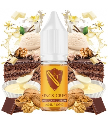 Don Juan Custard 10ml - Kings Crest Salts