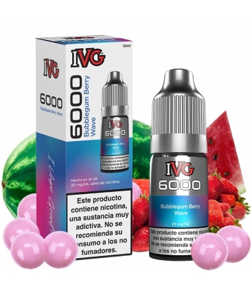 Bubblegum Berry Wave 10ml - IVG 6000